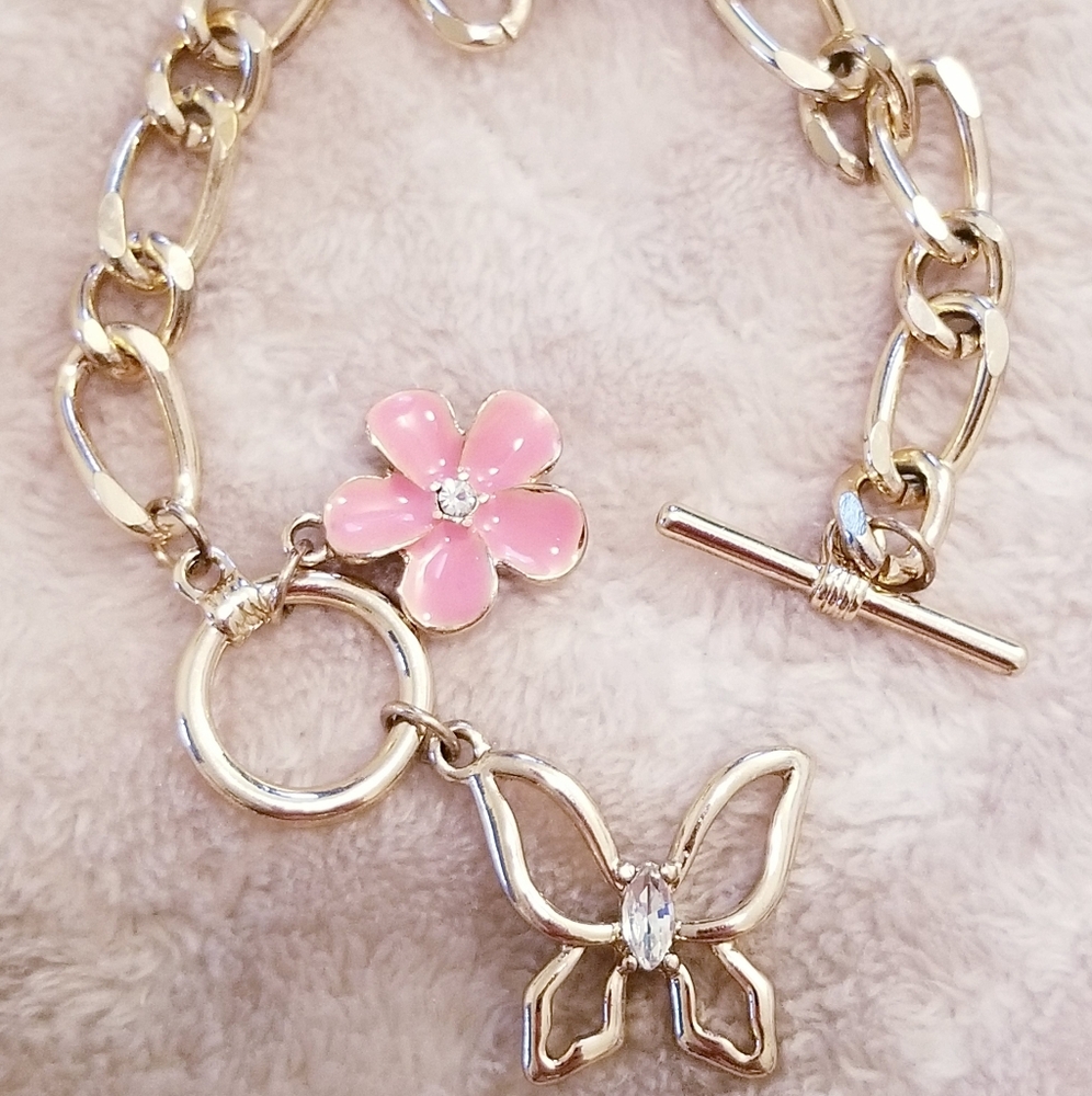 Gold Charm Bracelet
